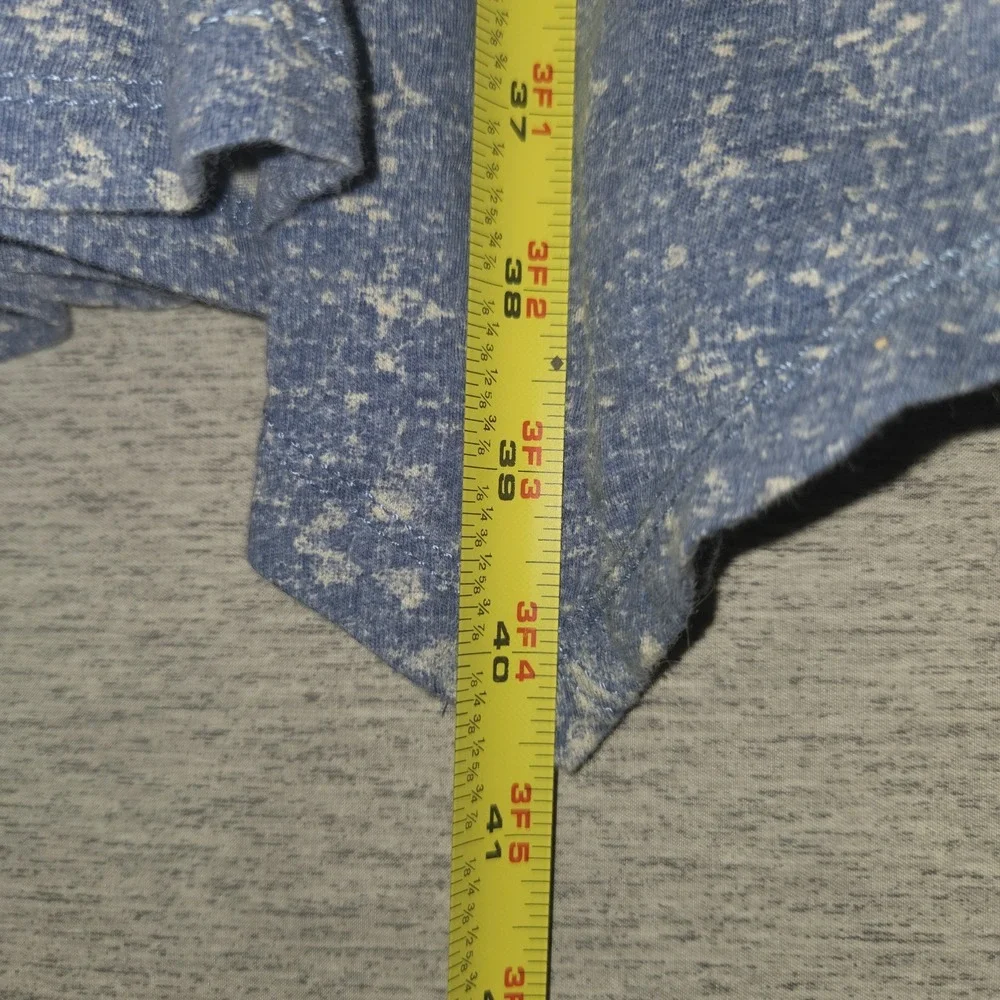 Lauren Ralph Lauren Dress Womens XL Blue Geometric Print 100% Cotton Jersey Soft - Picture 6 of 7